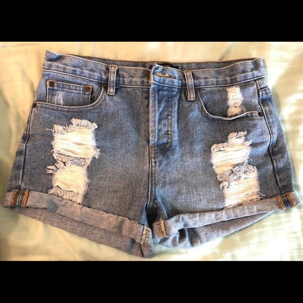 Forever 21 denim shorts